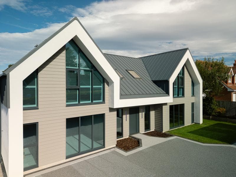 GreenCoat PLX Pural BT standing seam roof